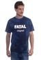 Camiseta Fatal Especial Azul - Marca Fatal