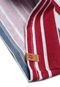 Camisa Polo Brandili Menino Listrada Branco/Vermelho - Marca Brandili