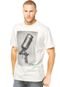 Camiseta Hurley Silk Gravity Feed Off-White - Marca Hurley