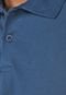 Camisa Polo Malwee Reta Botões Azul-Marinho - Marca Malwee