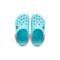 Sandália Crocs Crocband Clog Juvenil Ice Blue/White - 29 Azul - Marca Crocs