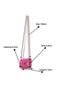 Bolsa Feminina Mini Bag Alça de Corrente Star Shop Pink Rosa - Marca STAR SHOP