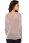 Blusa Mrs. Candy Tricot Laila Rosa - Marca Mrs. Candy
