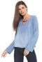 Blusa Jeans Cativa Metal Azul - Marca Cativa