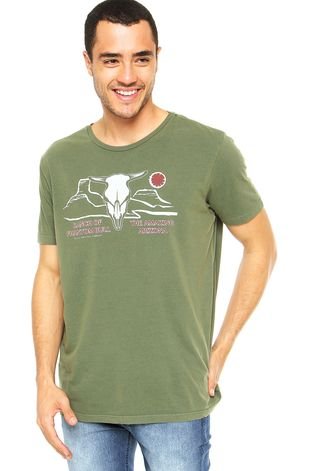 Camiseta Ellus Originals Ranch Classic Verde