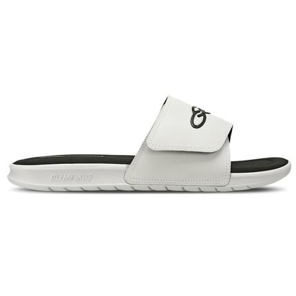 Chinelo Masculino Olympikus Melbourne Slide 54025731 Branco - Marca Olympikus