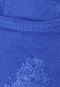 Short Jeans FiveBlu Costura Azul - Marca FiveBlu
