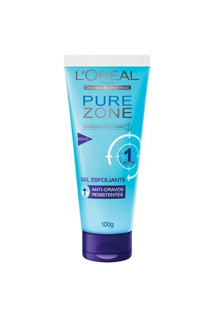 Gel Anti-Acne L'Oréal Paris Pure Zone Esfoliante 100g - Marca L’Oreal Paris