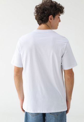 Camiseta Quiksilver Reta Diamond Branca