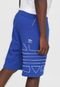 Bermuda adidas Originals Reta Bg T Out Azul - Marca adidas Originals