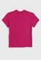 Camiseta Infantil Colcci Fun Lettering Pink - Marca Colcci Fun