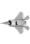 Mini Réplica de Montar Fascinations F-22 Raptor Prata - Marca Fascinations