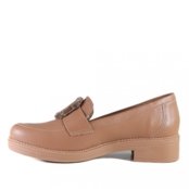 Mocassim Via Marte Feminino 011-001 Via Marte Marrom - Marca Via Marte