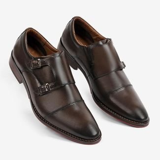 Sapato Social Couro Ferracini Masculino Caravaggio 5705-206H Marrom