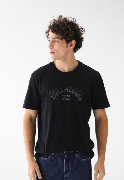 Camiseta Billabong Reta Core Arch Preta - Marca Billabong