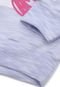 Blusa de Moletom Fakini Infantil Unicórnio Azul - Marca Fakini