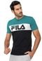 Camiseta Fila Letter Verde - Marca Fila