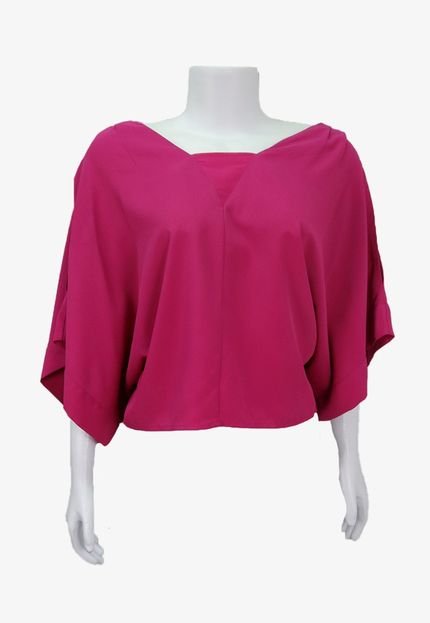 Blusa Cortelle Decote Lisa Pink Produto Gentilmente Usado - Marca EMIGÊ