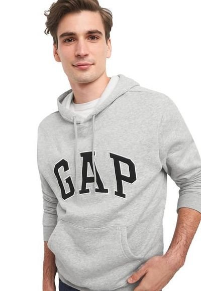 Buzo Gris Azul Blanco GAP Compra Ahora Dafiti Colombia