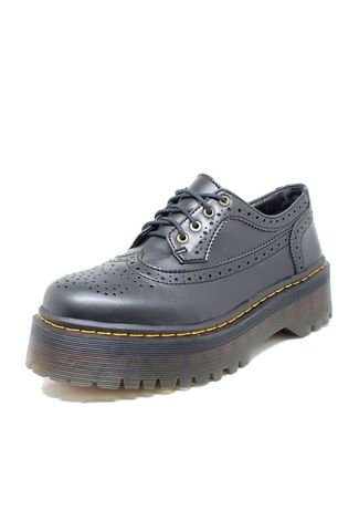 Sapato Oxford Estilo Veggie Greta Preto