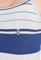 Vestido Volcom Midi Stone Stripe Cinza/Azul-Marinho - Marca Volcom