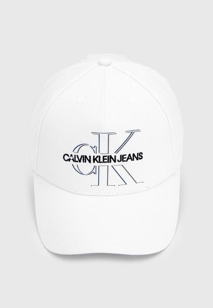 Boné Calvin Klein Jeans Logo Branco - Marca Calvin Klein Jeans