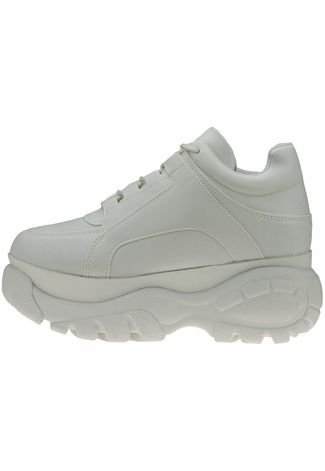 Tênis Sneaker Gigil Plataforma Super Chunky Branco