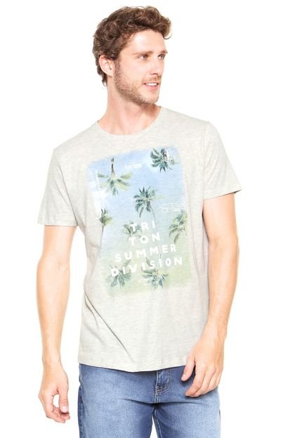 Camiseta Triton Summer Cinza - Marca Triton