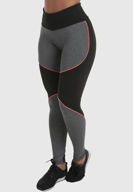 Legging Fitness Suplex Borboleta Sem Transparência - Marca Click Mais Bonita