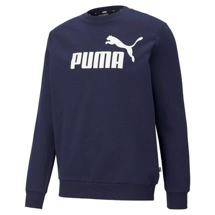 Moletom Puma Careca Ess Big Logo Masculino Peacoat - Marca Puma