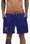 Short Bermuda Copa Torcedor Holanda Azul - Marca Over Fame