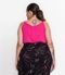 Blusa Feminina De Alça Plus Size Secret Glam Rosa - Marca Secret Glam