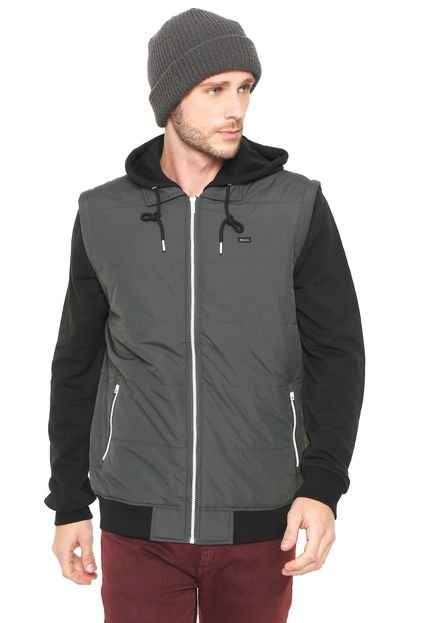 Jaqueta RVCA Zips Cinza - Marca RVCA