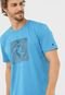 Camiseta Rip Curl Icon Box Azul - Marca Rip Curl