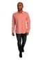 Camisa Joss Social Color Salmao Laranja - Marca Joss