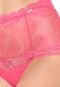 Calcinha Dilady Hot Pant Renda Rosa - Marca Dilady