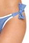 Calcinha AMBER String Ester Azul - Marca AMBER