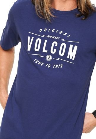 Camiseta Volcom Garage Club Azul