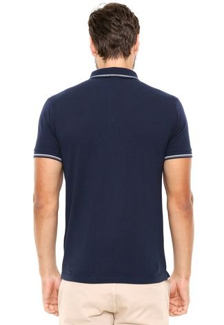Camisa Polo Colcci Logo Azul-Marinho