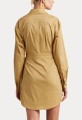 Vestido Lauren Ralph Lauren Curto Liso Bege - Marca Lauren Ralph Lauren