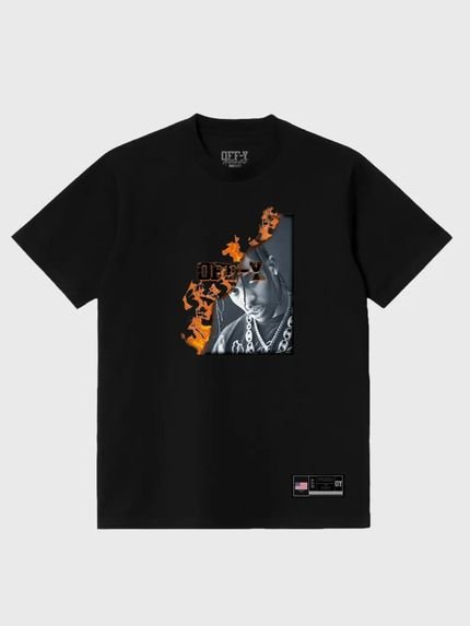 Camiseta Oversized Streetwear Off-Y Fire - Marca Prison