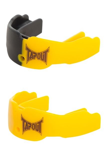 Protetor Bucal Tapout 01 Amarelo/Preto - Marca Tapout