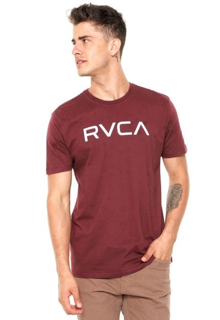 Camiseta RVCA Big Vinho - Marca RVCA