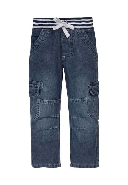 Calça Jeans Tip Top Reta Pratica Azul - Marca Tip Top