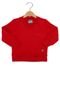 Blusa De Moletom Colcci Fun Menino Vermelho - Marca Colcci Fun