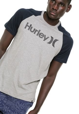 Camiseta Hurley Double Cinza