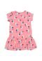 Vestido Hering Kids Animal Print Rosa - Marca Hering Kids