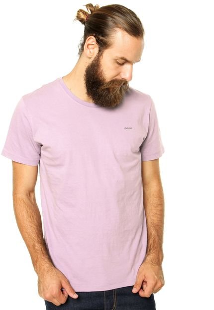 Camiseta Colcci Bordado Rosa - Marca Colcci