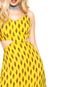 Vestido Redley Longo Nascente Amarelo - Marca Redley