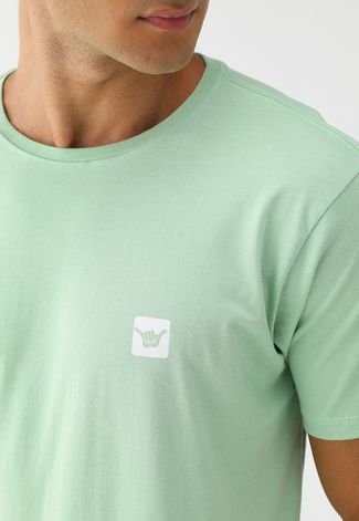 Camiseta Hang Loose Logo Verde